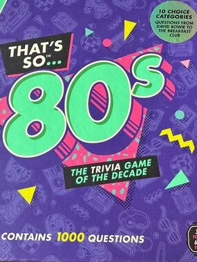 80's Trivia Game